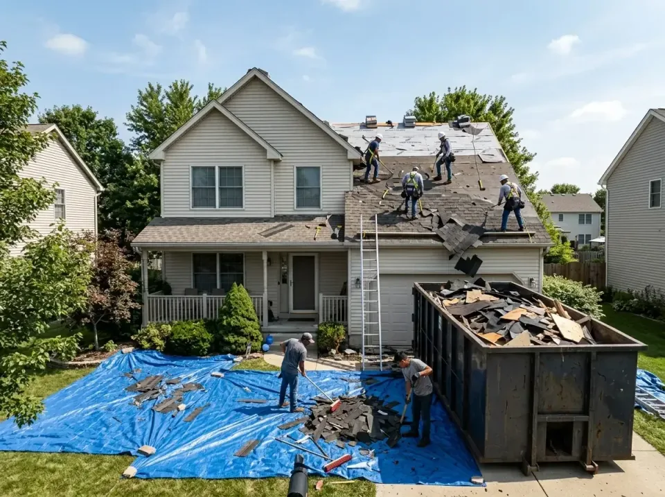 roof-replacement-debris-remova-004 — frequently asked questions, Cheapest Dumpster Rentals in Moraga, CA
